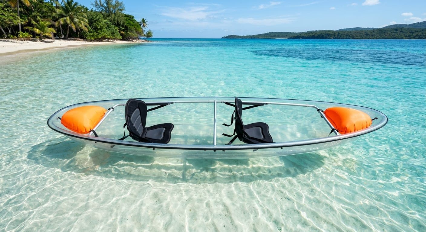 Kayak transparent